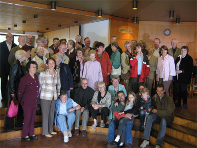 Gruppenbild im Gemeindehaus