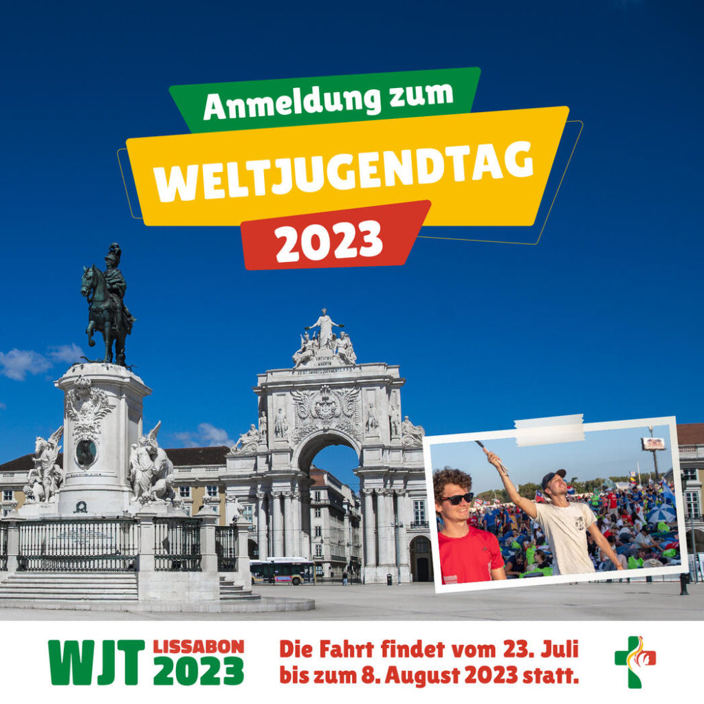  Weltjugendtag 2023 in Lissabon – St. Bonifatius Dortmund-Mitte Bildidee 